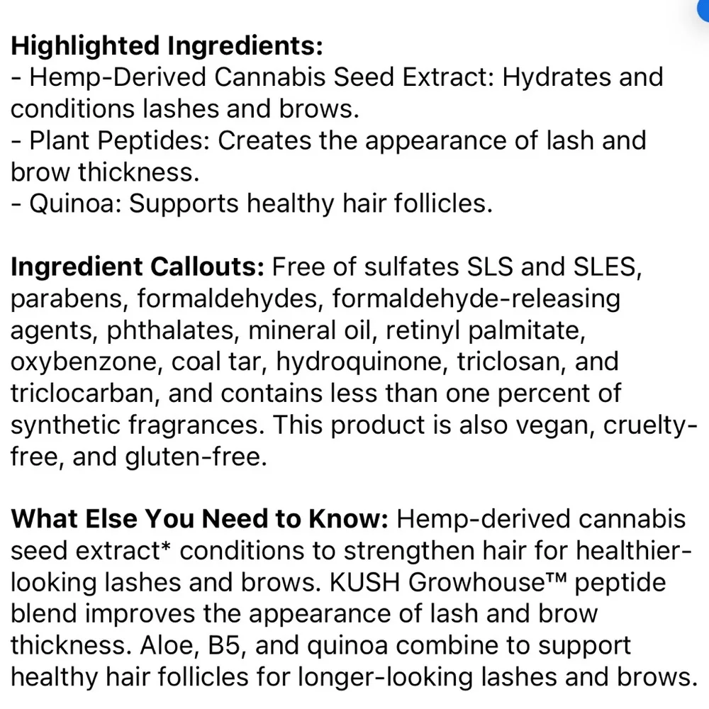 MILK MAKEUP - KUSH Lash + Brow Serum